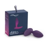 Анальна смарт-вібропробка We-Vibe Ditto Purple з пультом ДК - Зображення 8