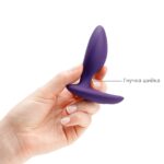 Анальна смарт-вібропробка We-Vibe Ditto Purple з пультом ДК - Зображення 3
