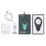 Смарт-віброкільце під одяг VERGE BY WE-VIBE SLATE, охоплює пеніс та мошонку, 10 режимів - Зображення 13