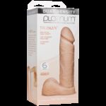 Фалоімітатор Doc Johnson Platinum TRUSKYN - The Tru Ride 6 Inch, діаметр 4,3 см, двошаровий силікон - Зображення 3
