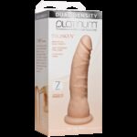 Фалоімітатор Doc Johnson Platinum TRUSKYN - The Tru Ride Slim 7 Inch, діаметр 4,4 см, двошаровий - Зображення 3