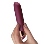Потужний вібратор Rocks Off Chaiamo Burgundy, soft-touch силікон, до 3-х годин роботи, водостійкий - Зображення 2