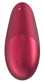 Вакуумний кліторальний стимулятор Womanizer Liberty Red, магнітна кришка, 2 насадки - Зображення 5