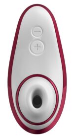 Вакуумний кліторальний стимулятор Womanizer Liberty Red, магнітна кришка, 2 насадки - Зображення 2