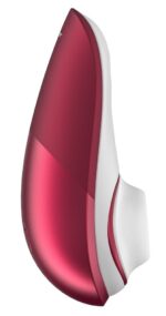 Вакуумний кліторальний стимулятор Womanizer Liberty Red, магнітна кришка, 2 насадки - Зображення 3