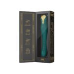 Смартвібратор-пульсатор Zalo — King Turquoise Green, кристал Swarovski - Зображення 11