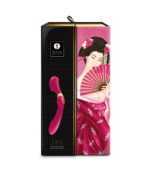 Вібромасажер Shunga Zoa Raspberry, двосторонній - Зображення 9