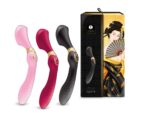 Вібромасажер Shunga Zoa Raspberry, двосторонній - Зображення 11