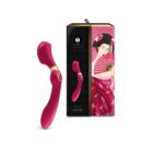 Вібромасажер Shunga Zoa Raspberry, двосторонній - Зображення 10