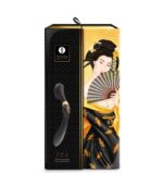 Вібромасажер Shunga Zoa Black, двосторонній - Зображення 10
