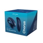 Смарт-вібратор для пар We-Vibe Chorus Cosmic Blue, сенсорне керування вібраціями стисненням пульта - Зображення 9