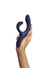 Смарт вібратор-кролик We-Vibe Nova Midnight Blue, ергономічний, регульований кут нахилу стовбура - Зображення 11