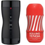 Автоматичний мастурбатор Tenga VACUUM GYRO ROLLER SET, ротація та вакуум, сумісний з Tenga Cup - Зображення 2