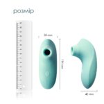 Вакуумний стимулятор Svakom Pulse Lite Neo Seafoam Blue, керується зі смартфона - Зображення 3