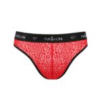 Чоловічі напівпрозорі труси Passion 031 SLIP MIKE XXL/XXXL Red, під леопард - Зображення 5