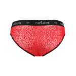 Чоловічі напівпрозорі труси Passion 031 SLIP MIKE XXL/XXXL Red, під леопард - Зображення 6
