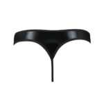 Чоловічі стринги Passion 033 THONG PAUL S/M Black, під латекс - Зображення 6