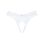 Мереживні танга Obsessive Heavenlly crotchless thong M/L, з доступом - Зображення 5