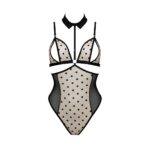 Боді Passion DOMINICA BODY S/M, beige - Зображення 3