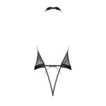 Боді-халтер з відкритим доступом Passion MOONLIGHT BODY S/M black - Зображення 4