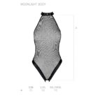 Боді-халтер з відкритим доступом Passion MOONLIGHT BODY S/M black - Зображення 5