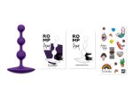 Анальне намисто Romp Amp Dark Purple, силікон, макс. діаметр 2,6 см - Зображення 5