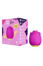 Шикарний вакуумний кліторальний стимулятор Romp Rose Pink, у вигляді троянди - Зображення 5