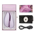 Вакуумний кліторальний стимулятор Womanizer Liberty Lilac, магнітна кришка, 2 насадки - Зображення 6