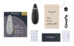 Вакуумний кліторальний стимулятор Womanizer Premium 2 - Black, функції Autopilot та Smart Silence - Зображення 6