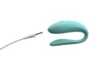 Смарт-вібратор для пар We-Vibe Sync Lite Aqua, 10 віброрежимів, можна поєднувати з проникним сексом - Зображення 5