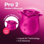Вакуумний кліторальний стимулятор Satisfyer Pro 2 Modern Blossom, технологія Liquid Air - Зображення 6