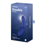 Двосторонній скляний дилдо Satisfyer Double Crystal Light blue, боросилікатне скло, унісекс - Зображення 5