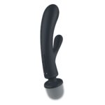 Вібратор-кролик з вібромасажером Satisfyer Triple Lover Grey, 3 мотори - Зображення 4
