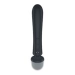 Вібратор-кролик з вібромасажером Satisfyer Triple Lover Grey, 3 мотори - Зображення 3