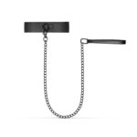Нашийник з повідцем Bedroom Fantasies: Faux Leather Collar & Chain - Зображення 3