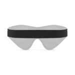 Маска Bedroom Fantasies: Faux Leather Blindfold, чорна - Зображення 2