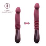Пульсатор Temptasia by Blush - Trixie Thrusting Dildo - Wine Red - Зображення 4