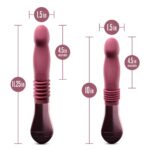 Пульсатор Temptasia by Blush - Trixie Thrusting Dildo - Wine Red - Зображення 5