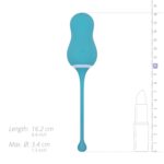 Віброяйце Cala Azul - Elena Vibrating Egg With Remote Control - Зображення 7