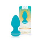 Анальна вібропробка Cala Azul - Blanca Vibrating anal plug - Зображення 8
