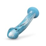 Скляний дилдо Gildo Ocean Ripple, об’ємна головка, ідеально для точки G - Зображення 4