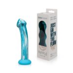 Скляний дилдо Gildo Ocean Ripple, об’ємна головка, ідеально для точки G - Зображення 9