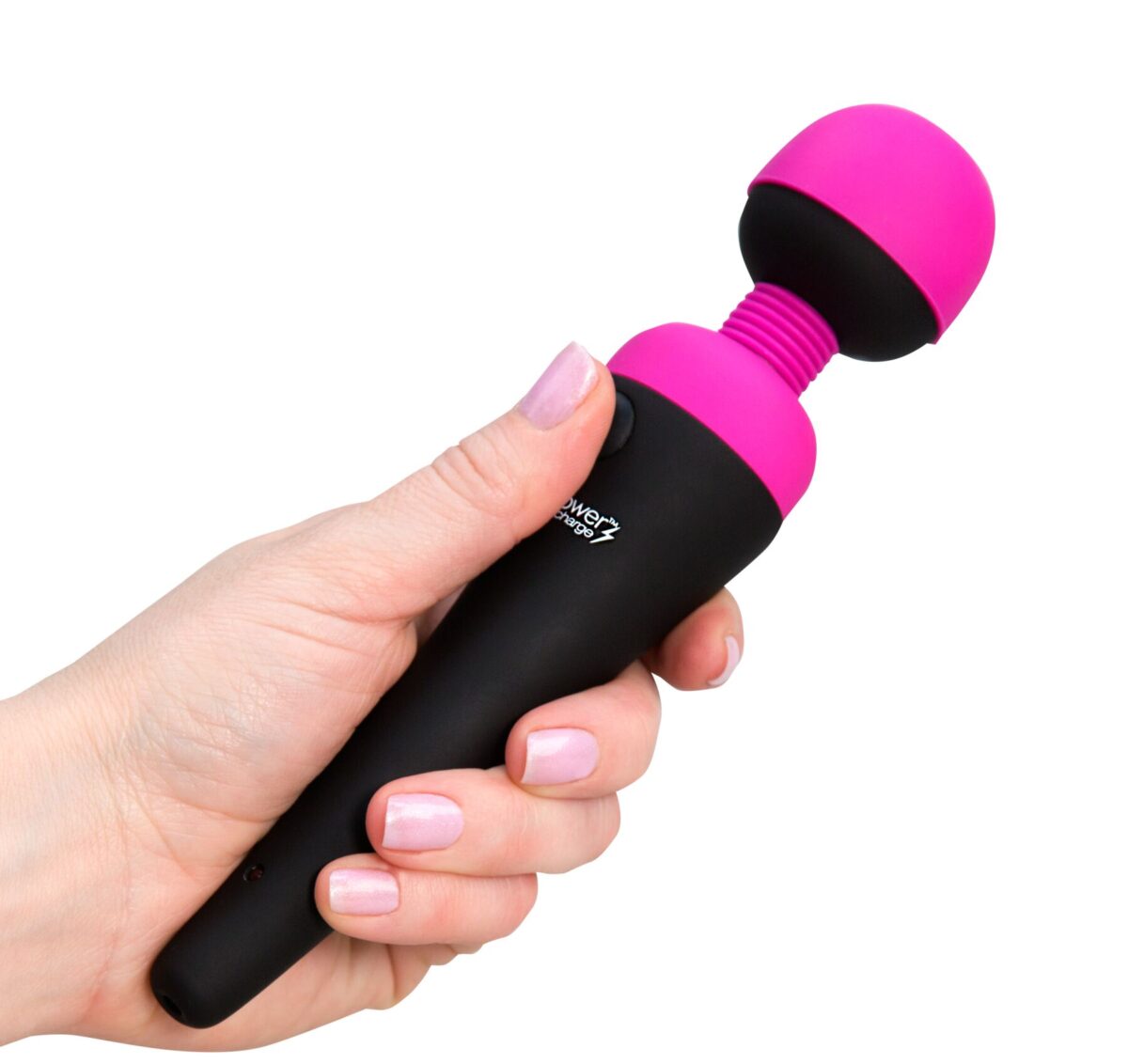 Вібромасажер PalmPower Recharge Pink, перезаряджуваний, гнучка головка, тревел-замок - Зображення 6