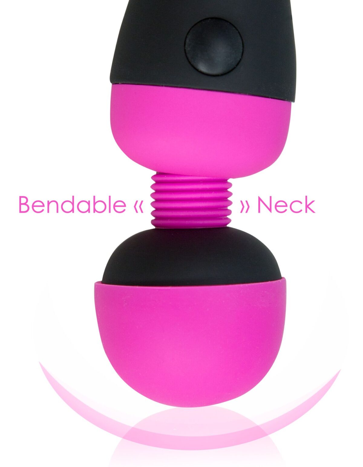 Вібромасажер PalmPower Recharge Pink, перезаряджуваний, гнучка головка, тревел-замок - Зображення 4