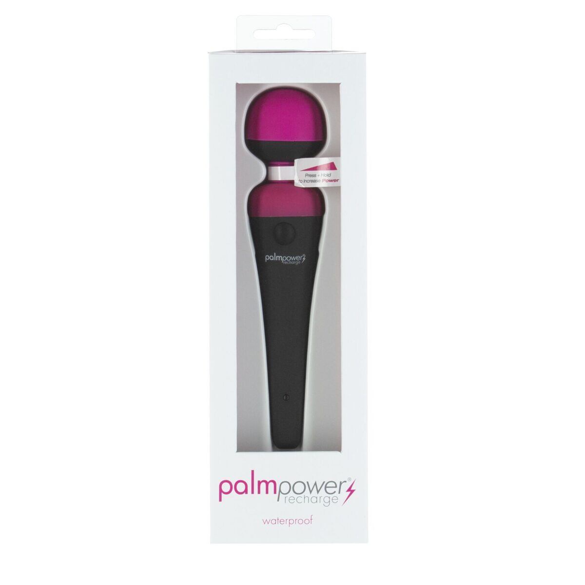 Вібромасажер PalmPower Recharge Pink, перезаряджуваний, гнучка головка, тревел-замок - Зображення 7