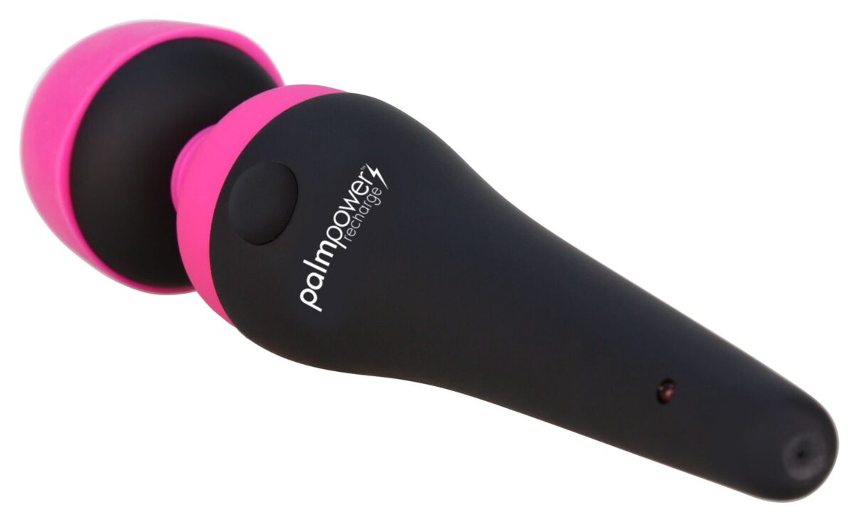 Вібромасажер PalmPower Recharge Pink, перезаряджуваний, гнучка головка, тревел-замок - Зображення 3