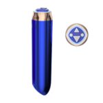 Віброкуля Swan Maximum + Comfy Cuff Blue, суперпотужна, різна інтенсивність, силіконова манжета - Зображення 3