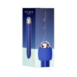 Віброкуля Swan Maximum + Comfy Cuff Blue, суперпотужна, різна інтенсивність, силіконова манжета - Зображення 9