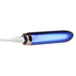 Віброкуля Swan Maximum + Comfy Cuff Blue, суперпотужна, різна інтенсивність, силіконова манжета - Зображення 6