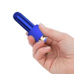 Віброкуля Swan Maximum + Comfy Cuff Blue, суперпотужна, різна інтенсивність, силіконова манжета - Зображення 5
